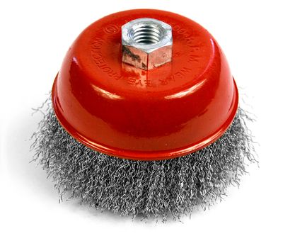 Kefa Strend Pro CCB-501, 100 mm, hrncová, vlnitá, M14x2, drôt 0.3 mm