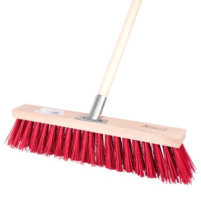Metla Strend Pro, 400 mm, cestárska, s objímkou, s násadou