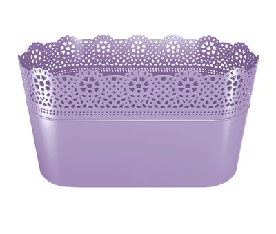 Kvetináč LACE 285 mm, levanduľový