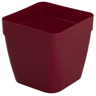 Kvetináč ICS PANDORA 24x24 cm, červený
