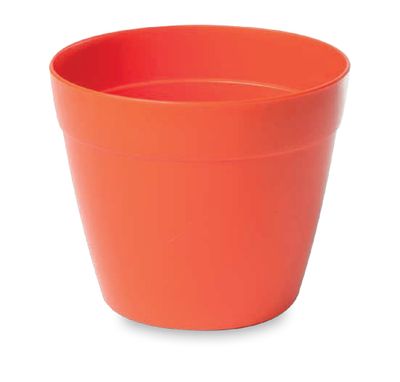 Kvetináč ICS PANDORA 24x21 cm, oranžový