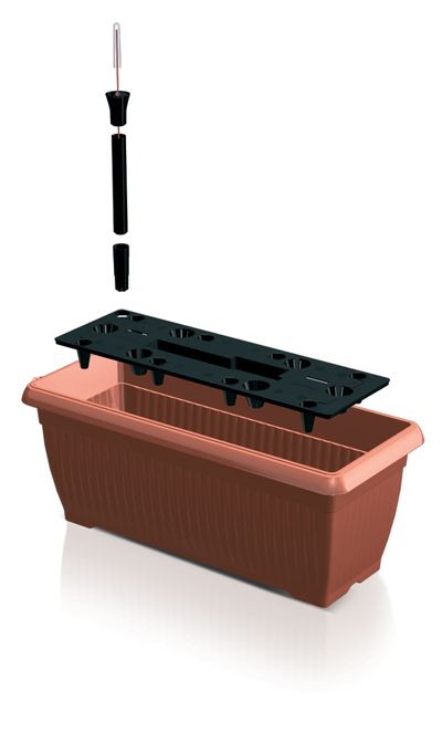 Kvetináč BALCONY CAN DTT6CAN 18 lit., so zavlažovaním