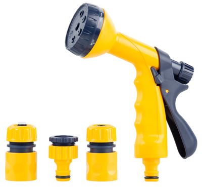 Sada zavlažovacia Strend Pro Garden DY2323, záhradná, 2x rýchlospojka, 1x adaptér, pištoľ 6 vzorov