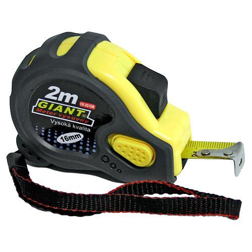 Meter GIANT CR-G16 5,0 m, zvinovací, pogumovaný (ukončený predaj)