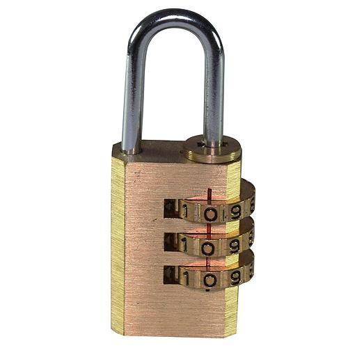 Zámok Xlocker Solid 22 mm, 3 číselný na kód, visiaci