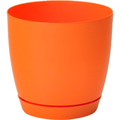 Kvetinac Toscana round, 17x16,5 cm, 3,0 lit, biely