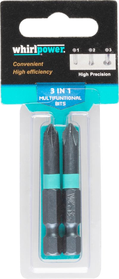 Bit Whirlpower 3v1 multifunkčný 50mm, 2ks