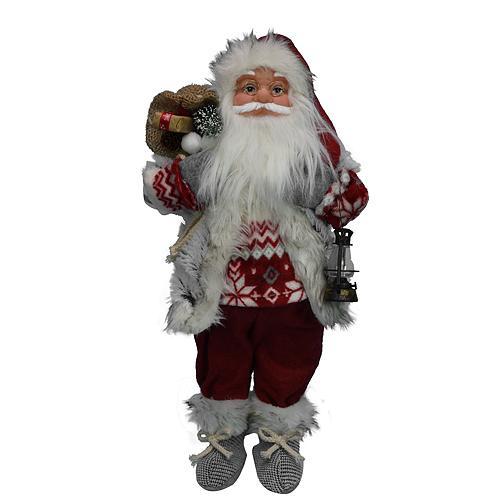 Dekoracia XmSA25, Santa, s vestou, 060 cm