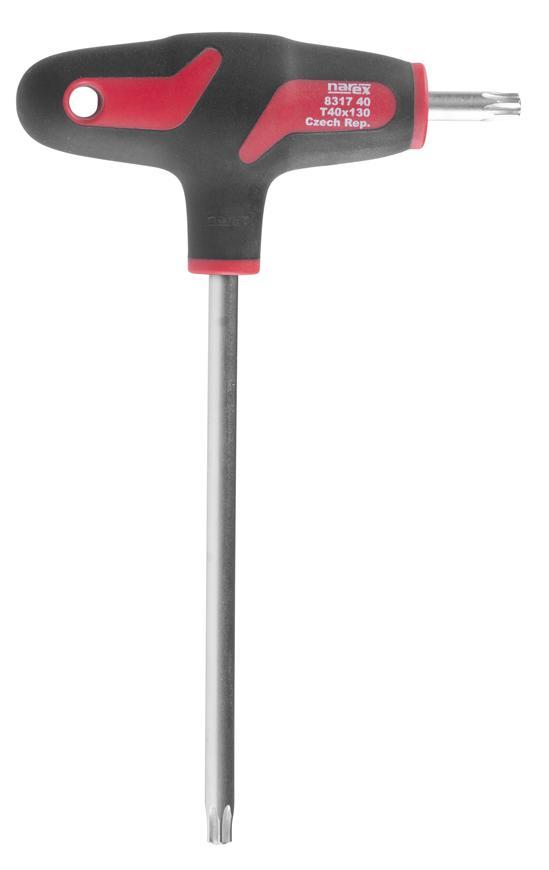 Skrutkovač Narex 8317 40 • Torx 40, 7/130/230 mm, T-rúčka, Profi