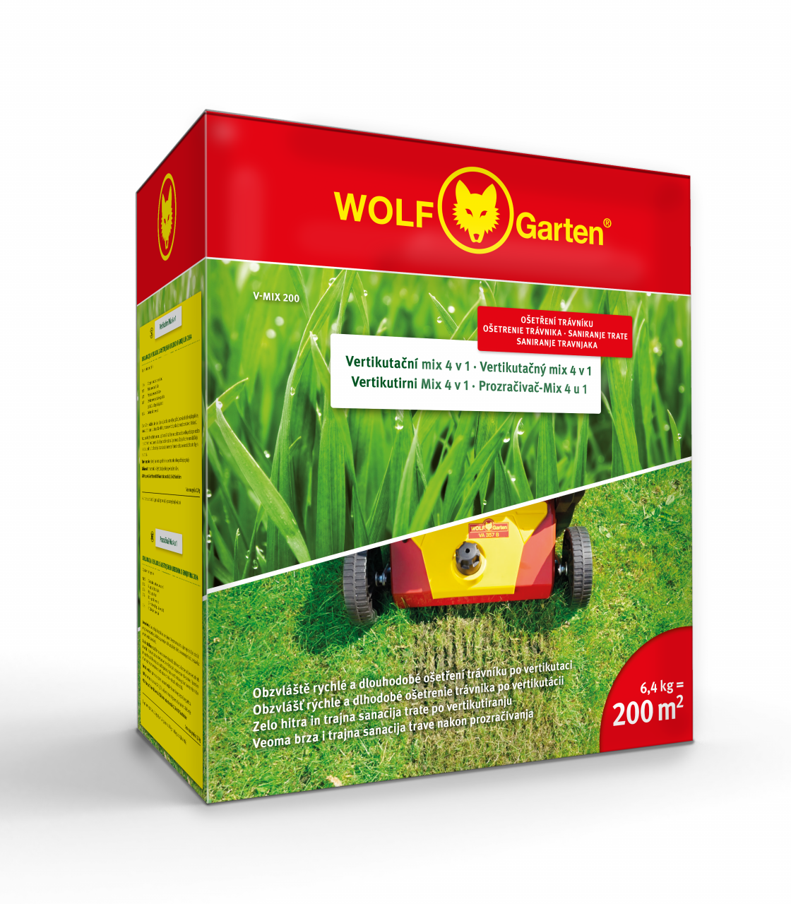 VERTIKUTAČNÝ-MIX 4-1 na 200 m2