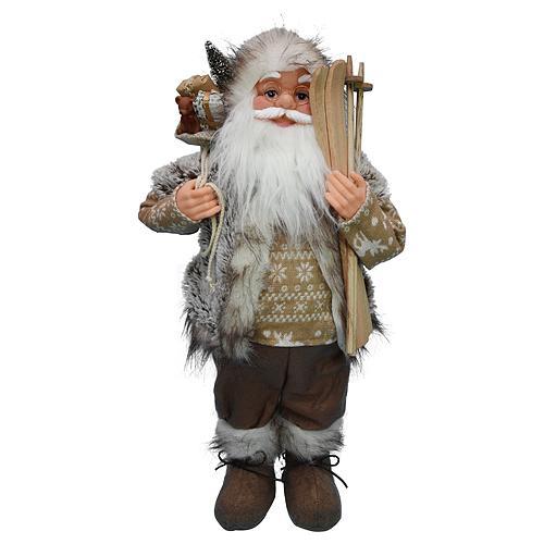 Dekoracia XmSA27, Santa, hnedý, 060 cm