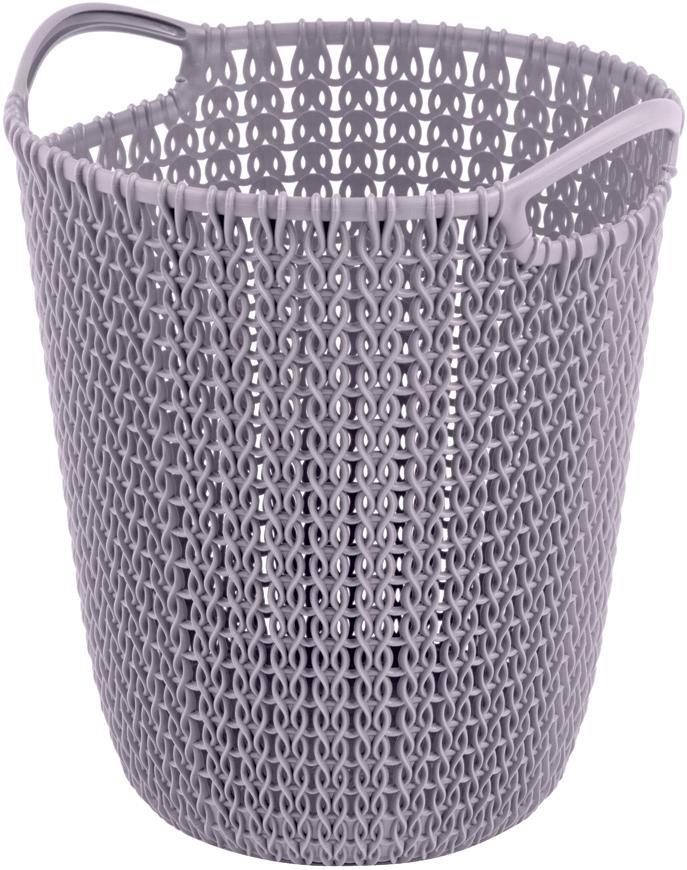 Kôš Curver® KNIT PAPER BIN 7L, svetlofialový, 24x27x23 cm, na papier
