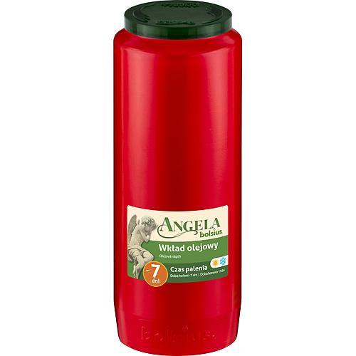 Napln bolsius Angela NR12 červená, 155 h, 471 g, olej