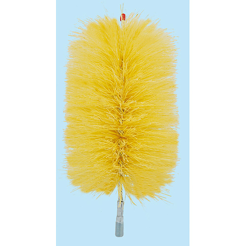 Kefa KOVO.B ComRourPRF 140 mm, fíber, M12, komínová okrúhla, kefa na komín nerezový, kefa na čisteni