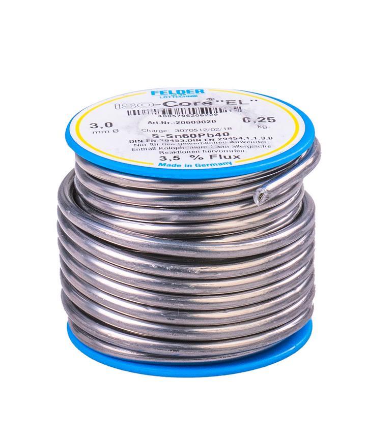 Cin na spájkovanie MTL 401 F-SW32 3,00 mm • 0250 g, S-Sn60Pb 40E