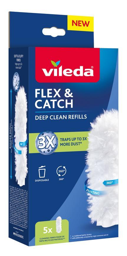 Prachovka Vileda Flex&Catch, náhrada, bal. 5 ks