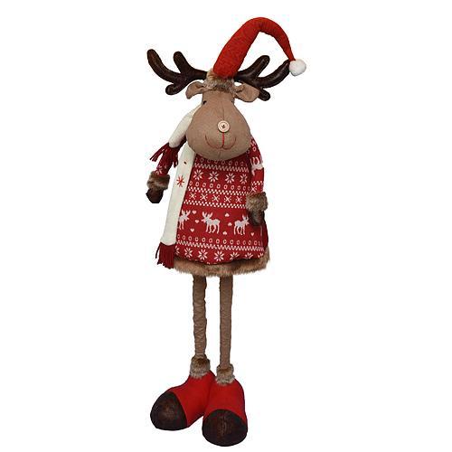 Dekorácia MagicHome Vianoce, Sob, teleskopické nohy, 85 cm