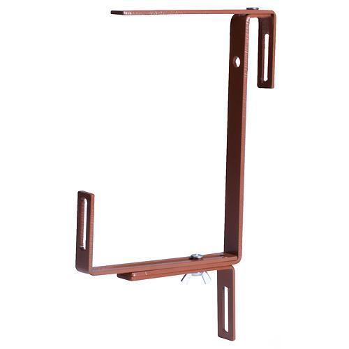 Vesiak WND, terakotový, držiak na kvetináč, kovový, bal. 2 ks