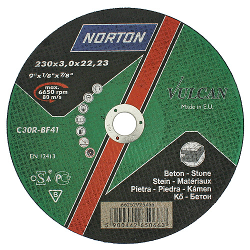 Kotúč NORTON Vulcan C 230x3,0x22 C30R-BF41, kameň
