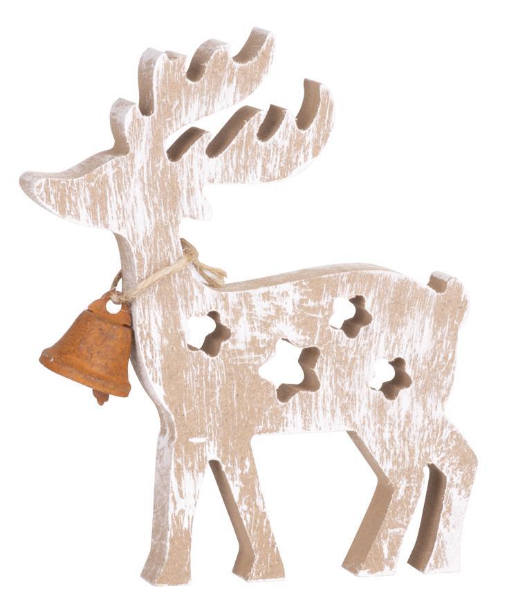 Dekoracia Woodeco 65282, Sob, 12x15 cm, bal. 5 ks