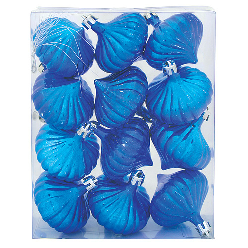 Ozdoba MagicHome Vianoce, 12 ks, modrá