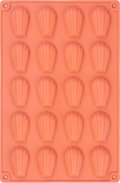 Forma MagicHome, na pečenie, silikón, na 20 labiek, 30x20x1,2 cm