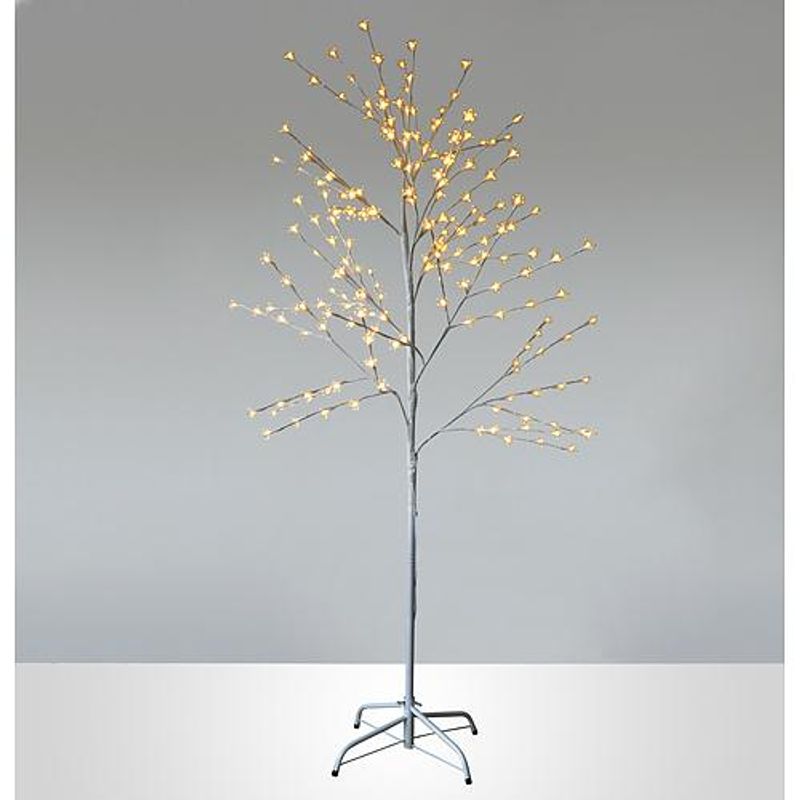 Strom MagicHome Cherry Tree, 192 LED biela, jednoduché svietenie, 230 V, 50 Hz, IP44, exteriér, L-1,80 m