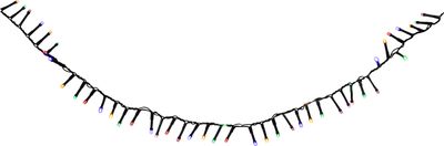 Reťaz MagicHome Vianoce Errai, 560 LED multicolor, 8 funkcií, 230 V, 50 Hz, IP44, exteriér, napájací