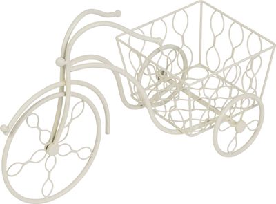 Dekorácia MagicHome Mecco, Stojan na kvetináč, bicykel, 52x22x32 cm