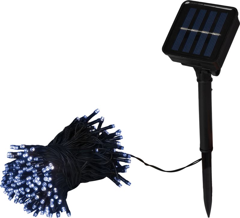 Reťaz MagicHome Vianoce, 200xLED, mix farieb, 8 funkcií, solárne napájanie, 20 m, IP44