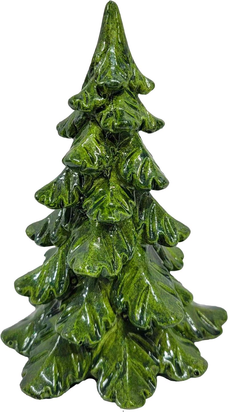 Dekorácia MagicHome Vianoce, Stromček, 10.5x11x15 cm