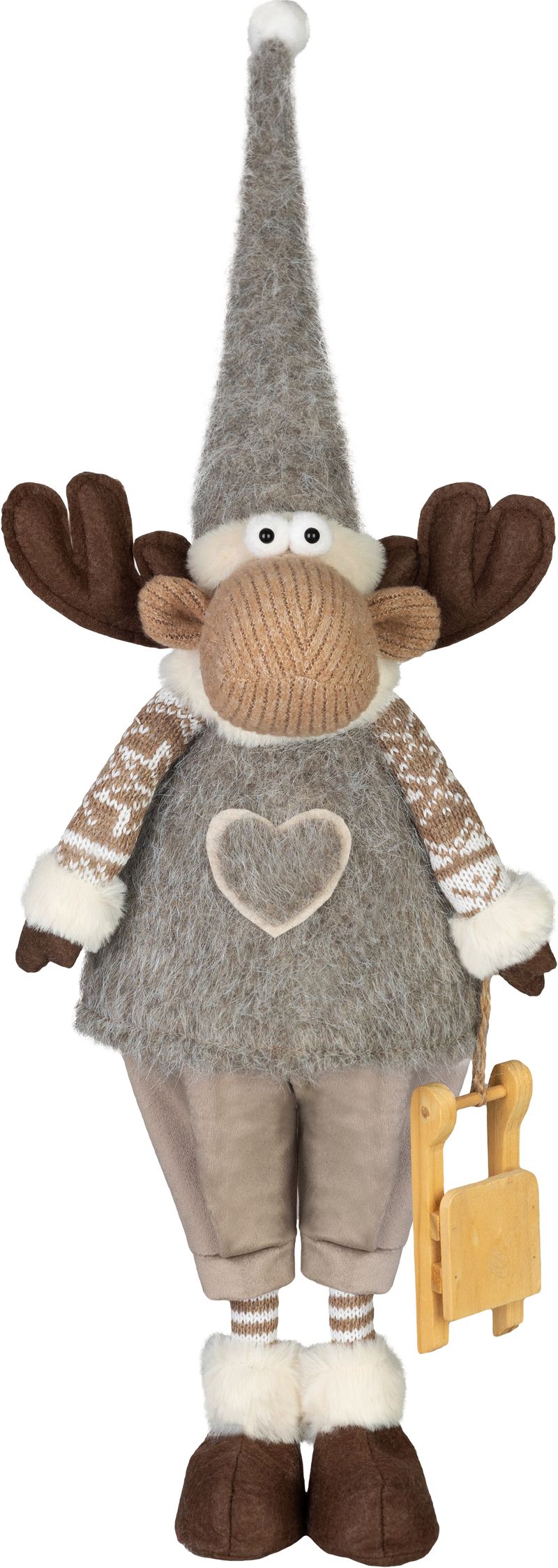 Dekorácia MagicHome Vianoce, sob, chlapec, 13x21x53 cm