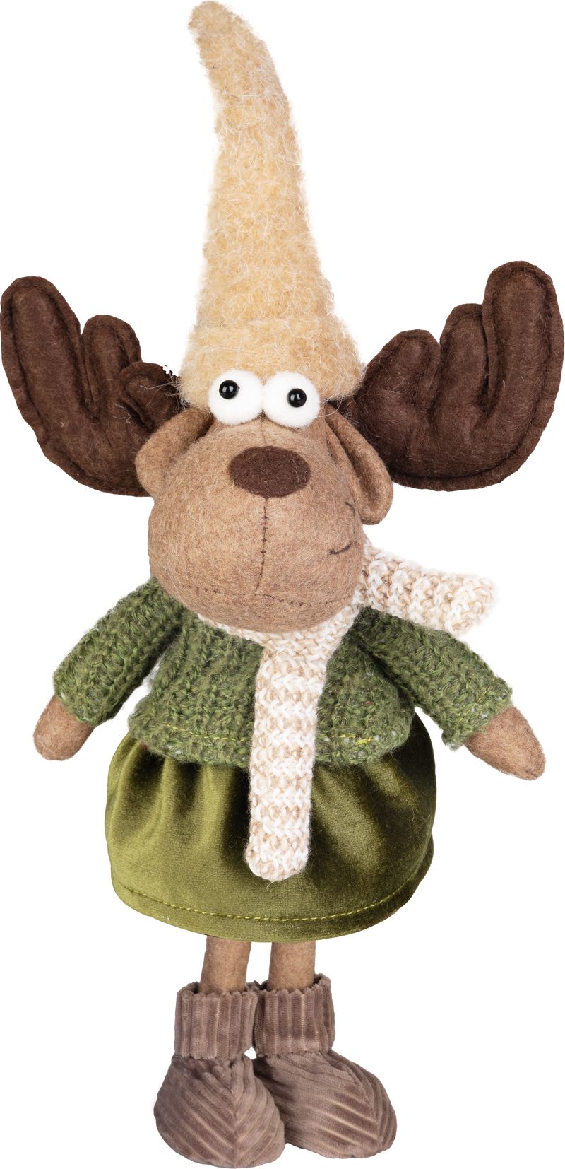 Dekorácia MagicHome Vianoce, Sob, dievča, 22 x 14 x 53 cm