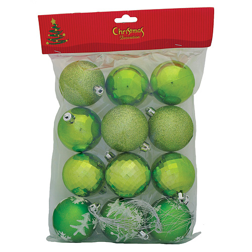 Gule MagicHome Vianoce, 12 ks, limetkové