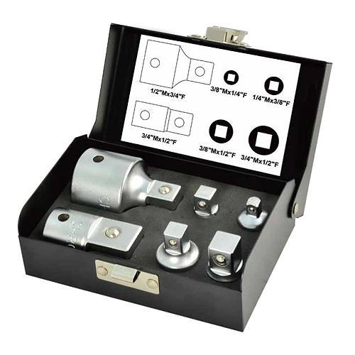 Sada hlavíc Whirlpower® 1616-0506, redukcie, 1/4