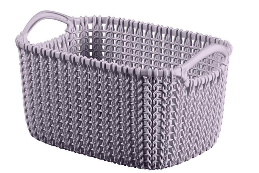 Košík Curver® KNIT 3L, svetlofialový, 25x18x14 cm