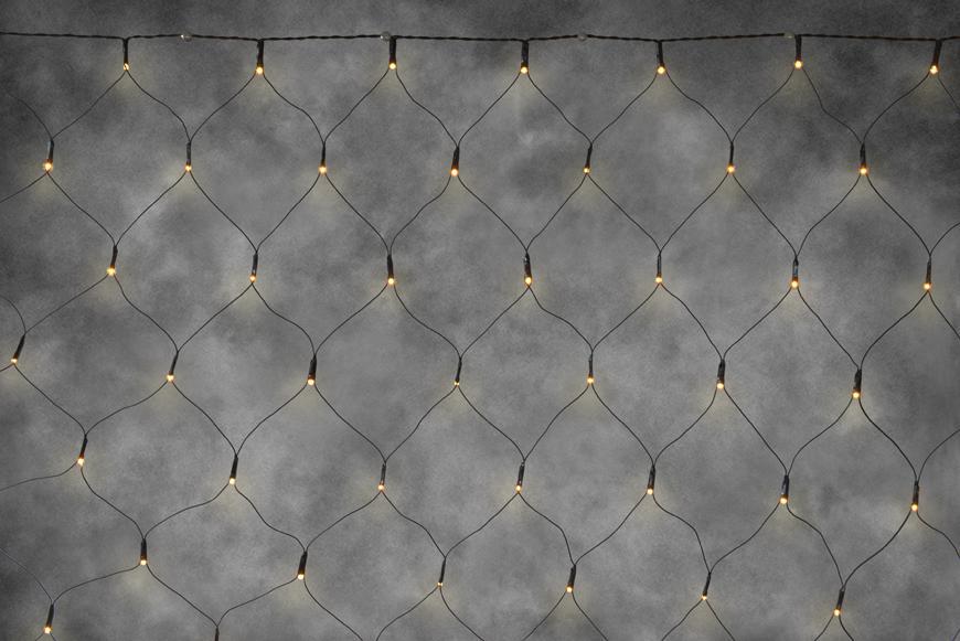 Reťaz MagicHome Vianoce MULTI CONNECT Star net, 160 LED teplá biela, jednoduché svietenie, 230V, 50