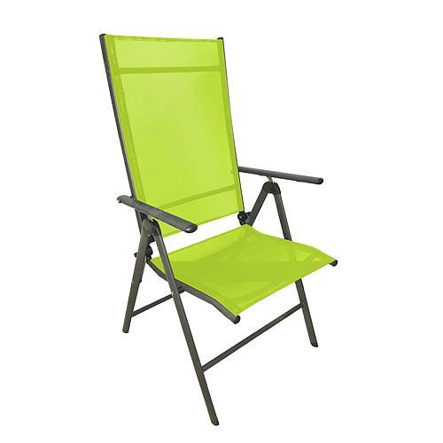 Stolička LEQ DELORES LIME, s opierkami