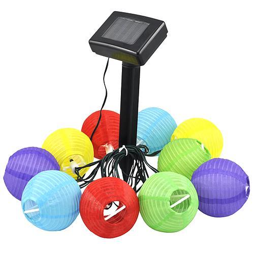 Retaz Solar Draco, 8 cm, 10 lampiónov