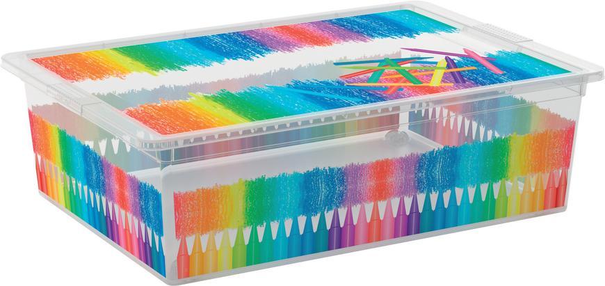 Box s vekom KIS C Box Arty Colours L, 27L, 39x55x16 cm