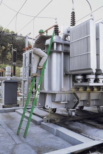 Rebrík ALVE 5140, 1x14, laminátový, A419/h406