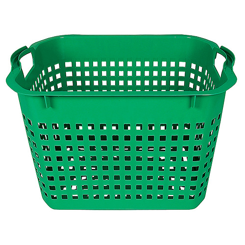 Kosik GECO 22416, 40 lit, 500x400x320 mm, zelený, PP, na bielizeň, prádlo