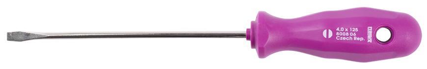 Skrutkovač Narex 8008 06, plochý, 4,0/125/215 mm, Classic Line