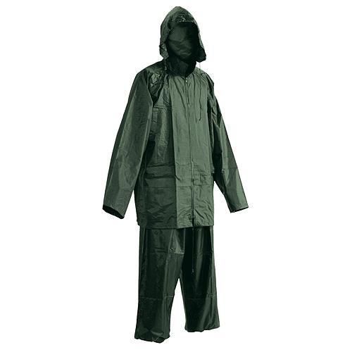 Oblek CARINA zelený XXL, Pvc, nepremokavý, s kapucňou