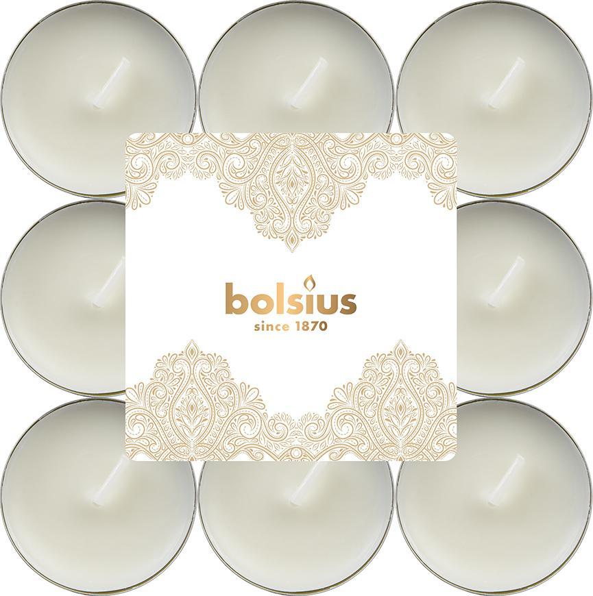 Sviečky Bolsius Scented Golden Lace/vanilla, čajové, vonná, Vianoce, bal. 18 ks