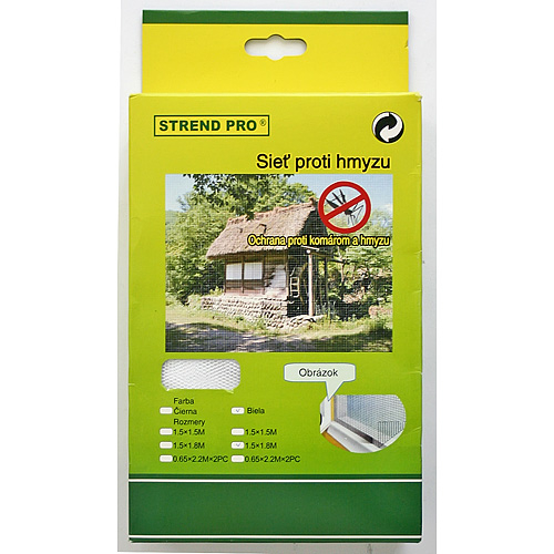 Sieť FlyScreen3 220x065 cm, proti hmyzu a komárom, hnedá PE, bal. 2 ks