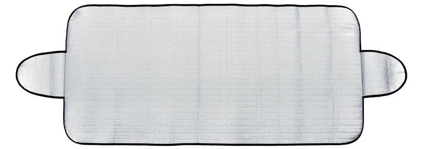 Clona na čelné sklo auta ALL RIDE Snow&Frost 0.7 mm, 70x150 cm, s presahmi, Alu